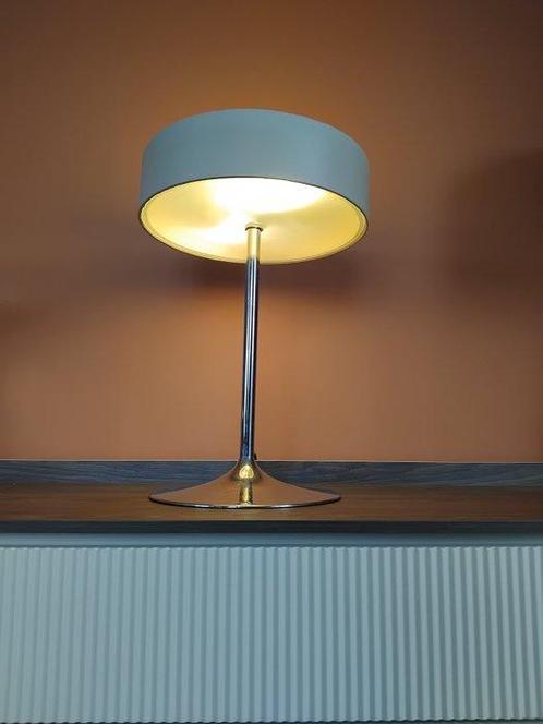 Aluminor - Lamp - Malibu - Glas, Hout, Verchroomd, Antiek en Kunst, Curiosa en Brocante
