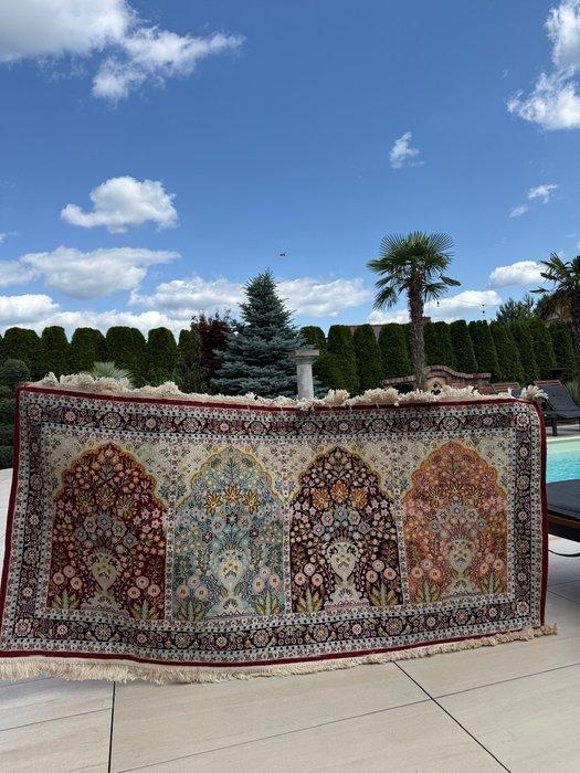 Unieke zijden Ghoum tapijt - Tapijt - 190 cm - 100 cm, Maison & Meubles, Ameublement | Tapis & Moquettes