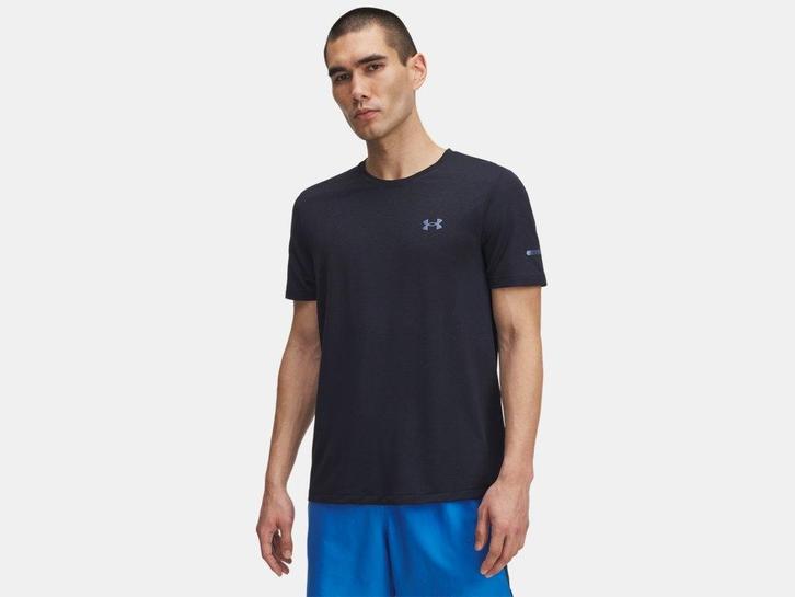 Under Armour Seamless Stride Ss-Blu 403 - Maat MD, Kleding | Heren, T-shirts, Blauw, Nieuw, Maat 48/50 (M), Ophalen of Verzenden