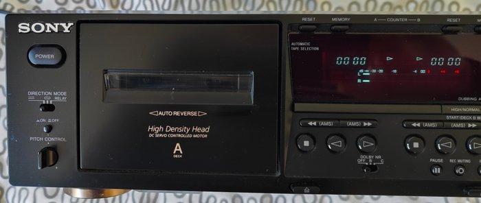 Sony - TC-WE 475 Audiocassette deck, Audio, Tv en Foto, Radio's