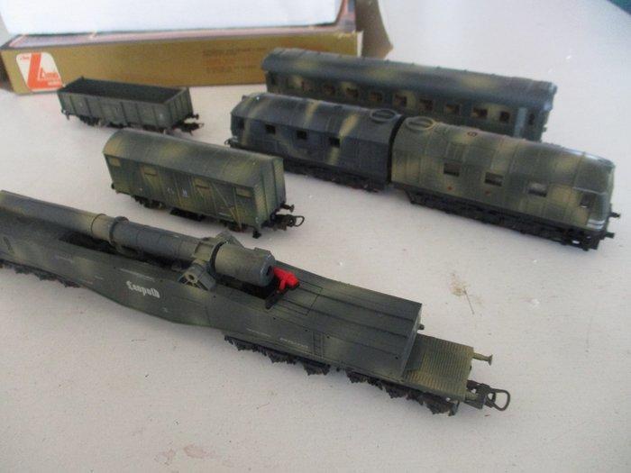 Lima H0 - 10 9704 - Treinset (1) - Militaire treinset, Hobby & Loisirs créatifs, Trains miniatures | HO
