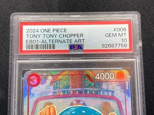 2024 PSA One Piece Card Game Tony Tony Chopper Alternate Art, Hobby en Vrije tijd, Verzamelkaartspellen | Overige