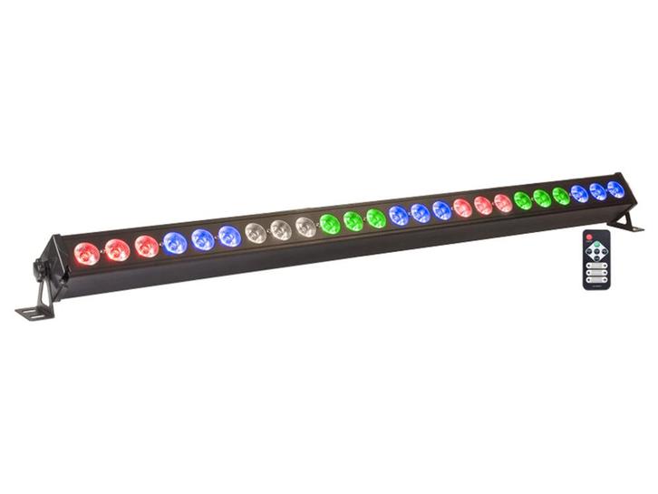 Ibiza LEDBAR24-RC DMX Gestuurde RGBW Ledbar 24X4W, Muziek en Instrumenten, Licht en Laser