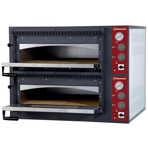 Elektrische oven 2x 4 pizzas, 2 kamers, Articles professionnels, Horeca | Équipement de cuisine, Envoi