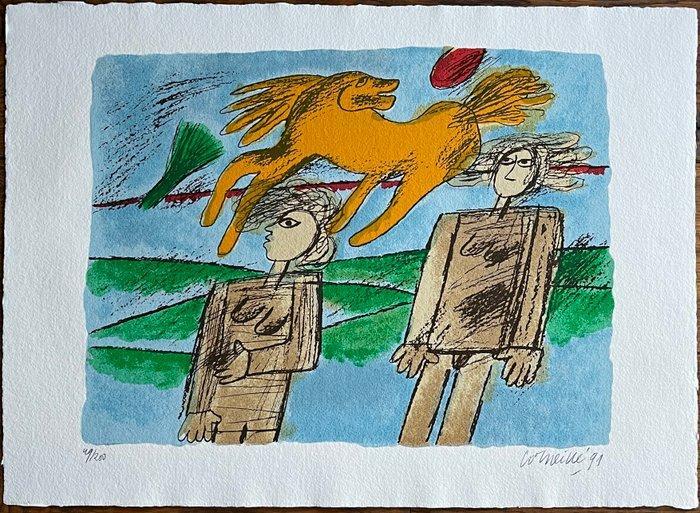 Corneille (1922-2010) - Promenade, Antiquités & Art, Antiquités | Autres Antiquités