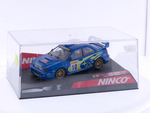 Schaal 1:32 Ninco 50260 Subaru STI WRC Montecarlo 2002..., Hobby en Vrije tijd, Modelauto's | 1:32, Gebruikt, Ophalen of Verzenden