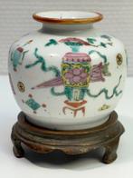 Pot - Mooie Chinese Fencai Pot Qing-periode - Porselein