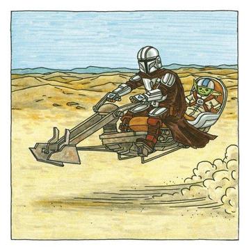 Star Wars: The Mandalorian and Child 9781797223698, Verzenden, Jeffrey Brown