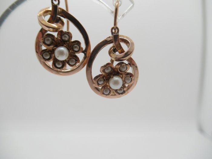 Ensemble de bijoux 2 pièces - 14 carats Or jaune Perle -, Bijoux, Sacs & Beauté, Bijoux anciens