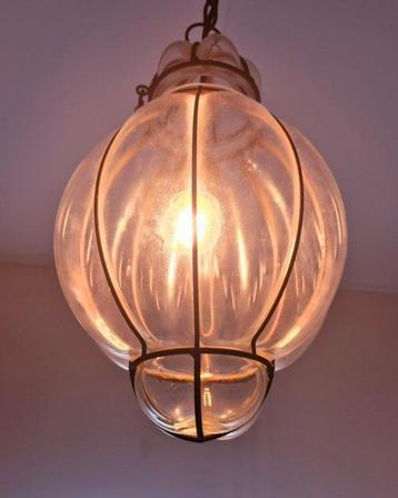 Kroonluchter - Spectaculaire Murano Lamp - 80 cm - Glas,