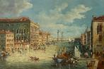 Scuola italiana (XIX-XX) - Veduta di Venezia Molo sulla