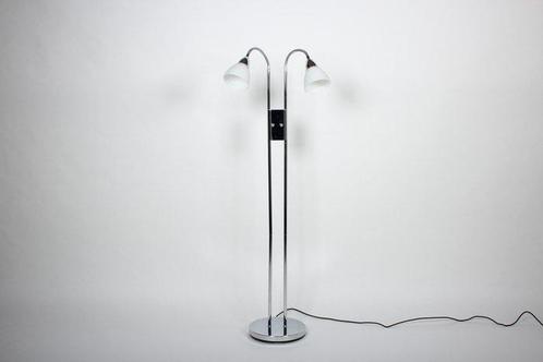 Nordlux - Staande lamp - Ray 2-spot - Chroom en wit - Metaal, Antiek en Kunst, Antiek | Verlichting