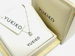 Yukiko - Ketting met hanger Witgoud Diamant