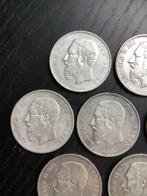 België. Leopold II. 5 Francs 1874 (Zonder minimumprijs), Postzegels en Munten