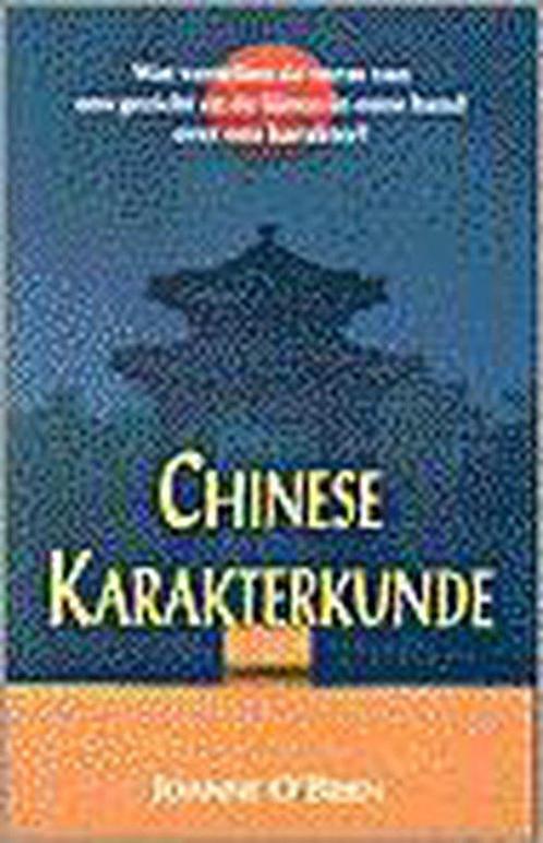 Chinese Karakterkunde 9789063783655, Boeken, Esoterie en Spiritualiteit, Gelezen, Verzenden