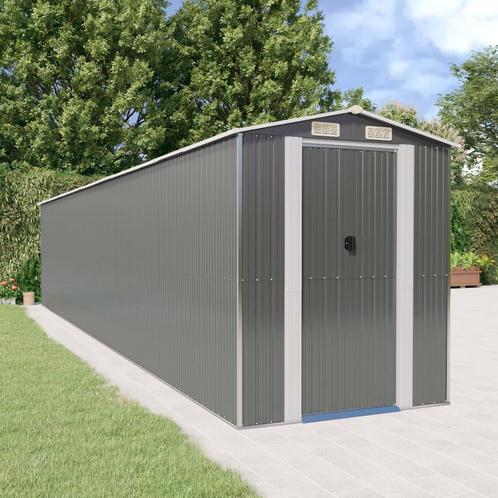 vidaXL Tuinschuur 192x1021x223 cm gegalvaniseerd staal, Tuin en Terras, Tuinhuizen, Nieuw, Verzenden