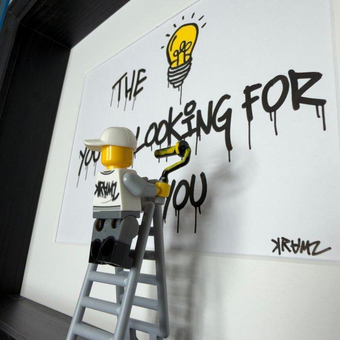 KRAM2 (1981) - THE LIGHT, Antiek en Kunst, Kunst | Schilderijen | Modern