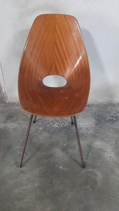 Fratelli Tagliabue - Vittorio Nobili - Stoel - Medea - Hout, Antiek en Kunst, Antiek | Meubels | Stoelen en Sofa's