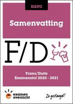 ExamenOverzicht - Samenvatting Frans en Duits HAVO, Boeken, Schoolboeken, Verzenden, Gelezen, ExamenOverzicht