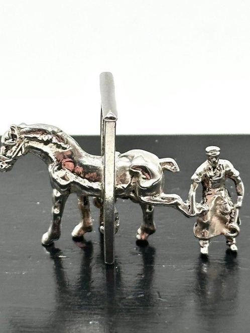 No reserve-Handgemaakt gedetailleerd Hollands zilveren, Antiek en Kunst, Antiek | Zilver en Goud