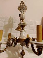 Capodimonte - Capodimonte - Lustre - Laiton doré, Porcelaine, Antiek en Kunst