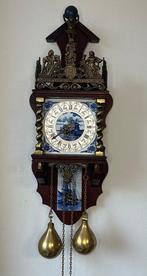 Horloge de Zaandam/Zaanse - Regula - Style antique Bois,, Antiek en Kunst, Antiek | Klokken