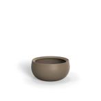 Polyester plantenbak Lora Ø60x30cm - Met bodem, Kunststof, Rond, Nieuw, 60 tot 100 cm