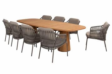 4 Seasons Outdoor Capalbio tuinset terre met Capri tafel met