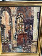 Felix -Gogo (1872-1953) - Kerkinterieur, Antiek en Kunst