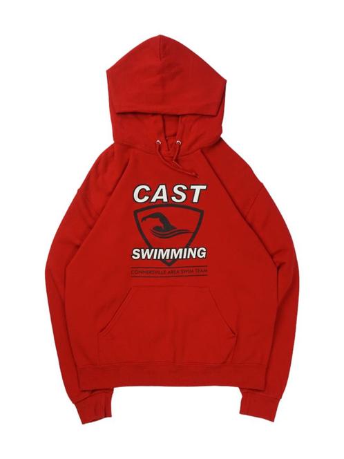 Vintage Cast Swimming rood Hoodie maat M, Vêtements | Hommes, Pulls & Vestes, Enlèvement ou Envoi