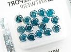 Zonder Minimumprijs - 16 pcs Diamant (Kleurbehandeld) - 5.12, Handtassen en Accessoires, Edelstenen, Nieuw