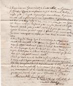 [Prince de Salm-Salm] Médecin Lallevée - Lettre autographe