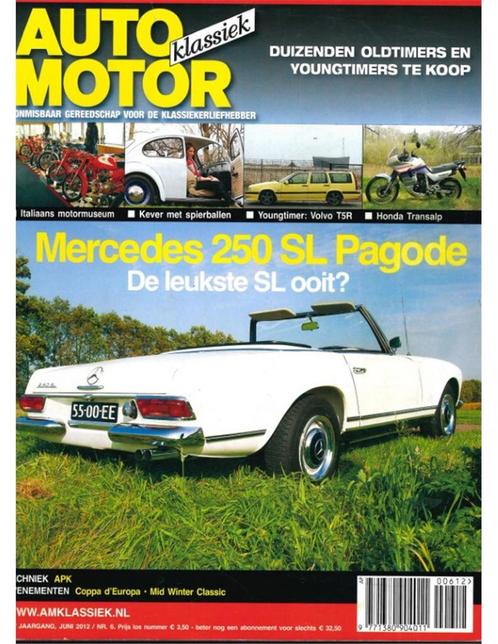 2012 AUTO MOTOR KLASSIEK 06 NEDERLANDS, Boeken, Auto's | Folders en Tijdschriften, Ophalen of Verzenden