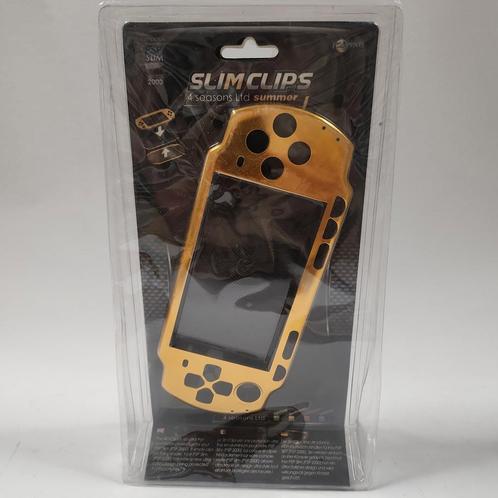 Geseald Slimclips Gold 2000 Playstation Portable, Games en Spelcomputers, Spelcomputers | Sony Portables | Accessoires, Zo goed als nieuw