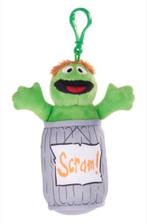 Whitehouse Leisure Sesame Street Pluche Sleutelhanger-Oscar, Kinderen en Baby's, Ophalen of Verzenden, Nieuw