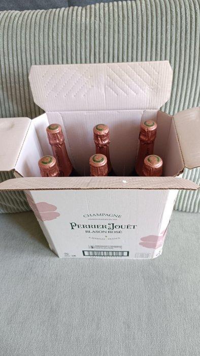 Perrier-Jouët, Blason Rosé - Champagne Rosé, Brut - 6, Verzamelen, Wijnen