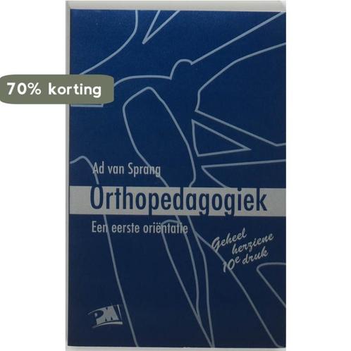 Orthopedagogiek / PM-reeks / 300 9789024416943 A. van Sprang, Boeken, Studieboeken en Cursussen, Gelezen, Verzenden