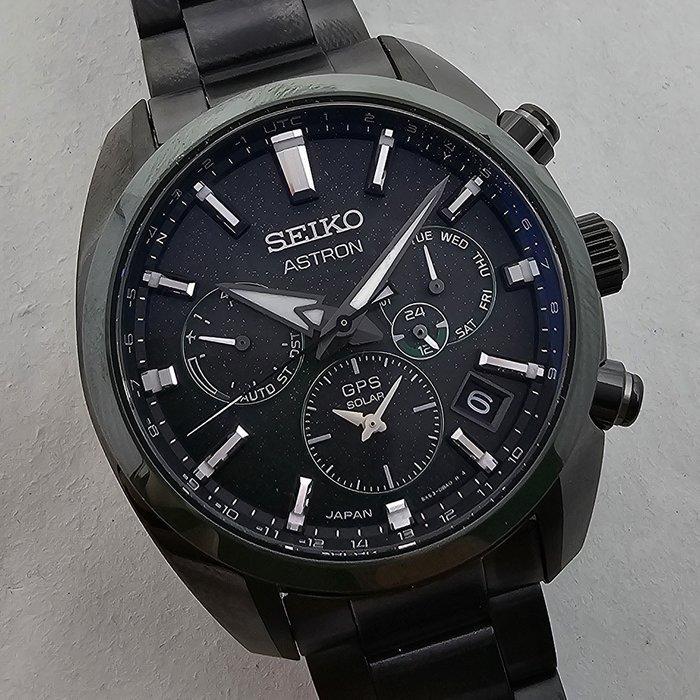 Seiko - Astron GPS Solar Green Nebula - SSH079J1 - Heren -, Handtassen en Accessoires, Horloges | Heren