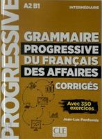 Grammaire progressive du français des affaires - Corrigés, Nieuw, Nederlands, Verzenden