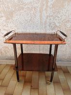 Serveerwagen - Hout, Metaal, Brons - Carrello bar