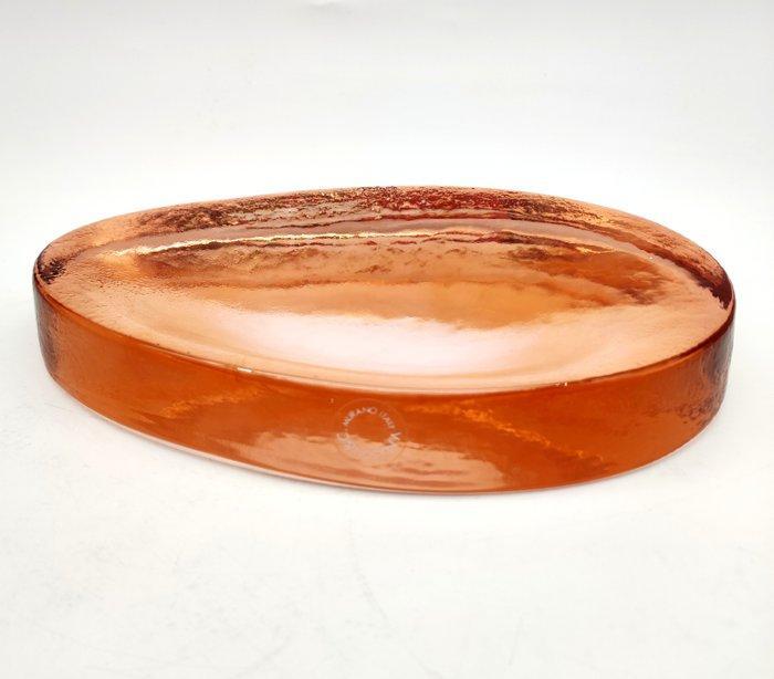 V.Nason&C. - Asbak - eklettika Rosa - Murano glass - Reus, Antiek en Kunst, Antiek | Glaswerk en Kristal