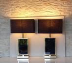 Attr. Roméo Rega - Lampe - Style Hollywood Regency - Métal, Huis en Inrichting, Nieuw