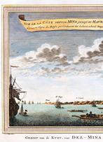 Ghana - Elmina; J. van der Schley - Gezigt van de kust van, Nieuw