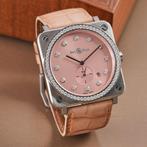 Bell & Ross - BR S Diamond Pink Bezel & Index - BRS-64-S -, Bijoux, Sacs & Beauté