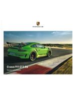 2019 PORSCHE 911 GT3 RS HARDCOVER BROCHURE PORTUGEES, Nieuw, Ophalen of Verzenden
