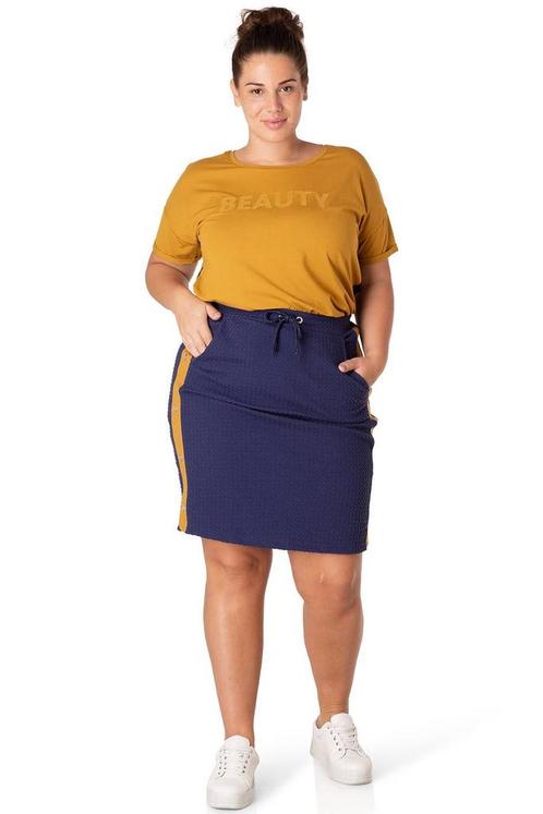 Rok Yesta uni zijbies 63CMX-0Maat 42/44 (L), Kleding | Dames, Rokken, Overige kleuren, Nieuw, Maat 42/44 (L), Verzenden