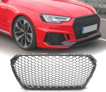 Calandre Pour Audi A4 B9 15-19 Look Rs Noir Mat, Verzenden