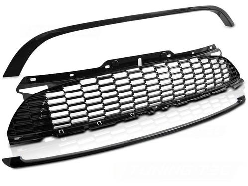 Grill MINI COOPER 10-14 R56/57/55 JCW STIJL GLANZEND ZWART, Auto-onderdelen, Carrosserie, Nieuw, Ophalen of Verzenden