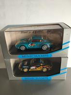 Minichamps 1:43 - Model raceauto  (2) -Porsche 911 - Paar