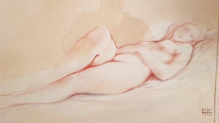 Jose Luis Benlliure (1928-1994) - Desnudos, Antiek en Kunst, Kunst | Schilderijen | Modern